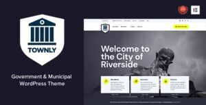 Townly Government & Municipal WP Theme