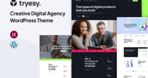 Tryesy Creative Digital Agency WP Theme