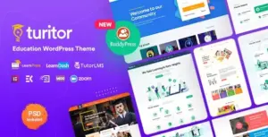 Turitor LMS & Education WP Theme