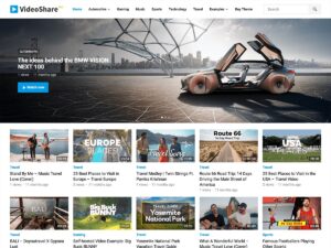 VideoShare Pro WPEnjoy Theme