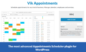 Vik Appointments Pro for WP