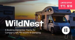 WildNest Campgrounds & RV Parks Booking Theme