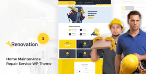 Renovation Construction Company Theme