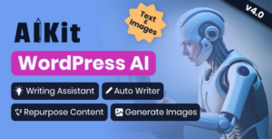 AIKit WP AI Automatic Writer, Chatbot, Writing Assistant & Content Repurposer / OpenAI GPT