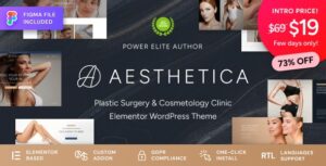 Aesthetica Beauty Clinic WP Theme