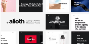 Alioth Agency & Portfolio Showcase Theme