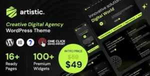 Artistic Digital Marketing Agency WP Theme
