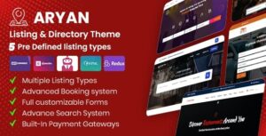 Aryan Listing & Directory WP Theme
