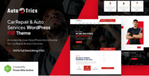 AutoTrics Car Repair & Auto Service WP Theme