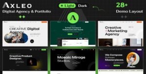 Axleo Digital Agency WP Theme