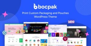 Bocpak Print Custom Packaging and Pouches WP Theme
