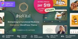 BioVital Functional Medicine Doctor Theme