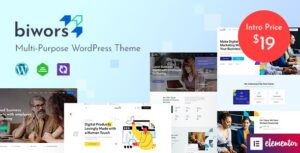 Biwors Modern & WP Theme