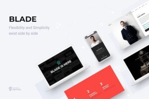 Blade Responsive Multi Functional WP Theme