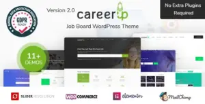CareerUp Job Board WP Theme