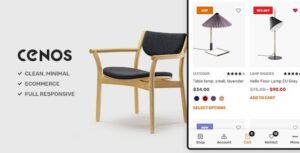 Cenos Modern Furniture WooCommerce Theme
