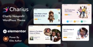 Charius Nonprofit Charity WP Theme