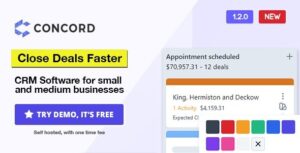 Concord Deals Management CRM
