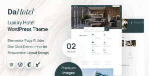 Dahotel Luxury Hotel WP Theme