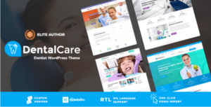 Dental Care Dentist & Medical WP Theme