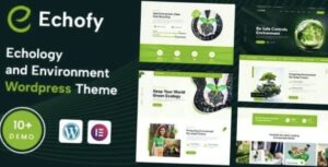 Echofy Environment, Ecology & Solar Renewable Energy WP Theme