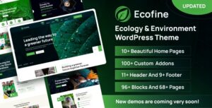 Ecofine Ecology & Environment WP Theme