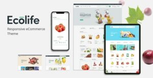 Ecolife Organic WooCommerce WP Theme