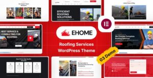Ehome Roofing Services WP Theme
