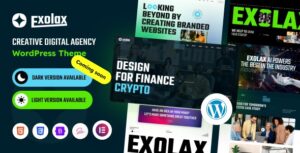 Exolax Creative Digital Agency WP Theme