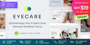 Eye Care WP Theme for Optometrist & Eye Clinic
