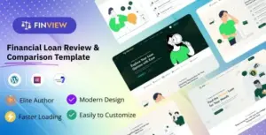 Finview Financial Loan Review and Comparison Affiliate WP Theme