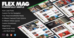Flex Mag Responsive WP News Theme