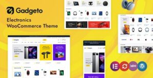 Gadgeto WP Electronics Store Elementor WooCommerce Theme