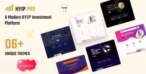 HyipPro A Modern HYIP Investmet Platform