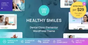 Healthy Smiles Dental WP Theme