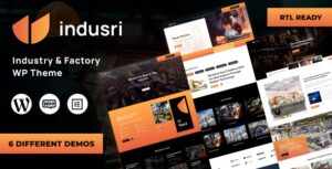 Indusri Industry & Factory WP Theme