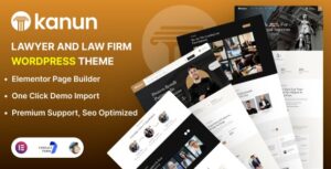 Kanun Lawyer & Law Firm WP Theme