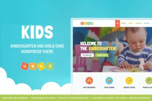 Kids Day Care & Kindergarten WP Theme for Children
