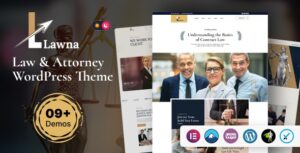 Lawna Lawyer & Law Firm WP Theme