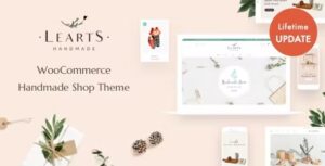 LeArts Handmade Shop WooCommerce WP Theme