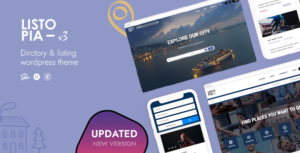 Listopia – Directory, Community WP Theme