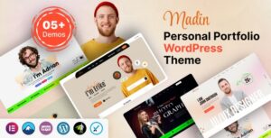 Madin Personal Portfolio WP Theme