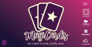 MagiCards decks of cards to shuffle WP plugin