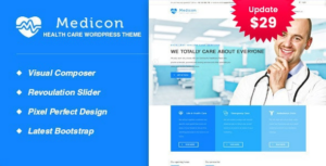 Medicon Health and Medical WP Theme