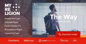 My Religion Church & Charity WP Theme