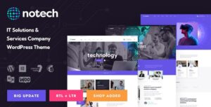 Notech IT Solutions & Services WP Theme