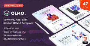 OLMO Software & SaaS HTML5 Template
