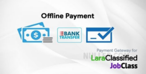 Offline Payment Gateway Plugin for LaraClassified and JobClass