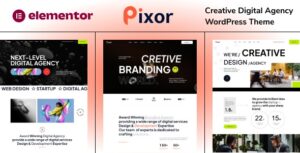 Pixor Creative Digital Agency WP Theme