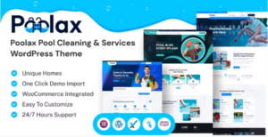 Poolax Pool Cleaning & Services WP Theme